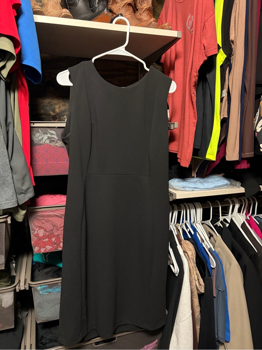 Classic Black Dress Calvin Klein - Picture 3 of 3